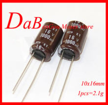 16v 1000uf 100% Original new NCC KY KZH KZE Electrolytic capacitance Capacitor Radial 10x16mm 2024 - buy cheap