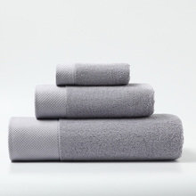 Juego de toallas de baño para adultos, paño grueso de satén y platino, 100% algodón, uso diario, 80x160 2024 - compra barato