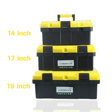 Multi-function ABS plastic tool box 14 inch 17 inch portable tool box for car tool home toolbox case for tools 2024 - buy cheap
