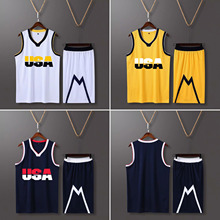 На заказ мужские/Детские баскетбольные майки США, комплект, Униформа, молодежные баскетбольные комплекты для колледжа США, спортивные костюмы, спортивные комплекты Джерси 2024 - купить недорого