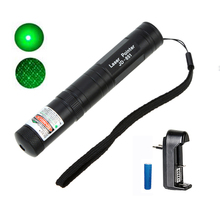 High Power Green Laser Pointer Pen JD-851 532nm Bright Light Kaleidoscope Laser + 16340 Battery + Charger 2024 - buy cheap