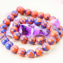 10mm Red Wintersweet Turkey Stone Round loose DIY beads Hand Made Jewelry crafts making design 15inch women Girls Gifts stone 2024 - buy cheap