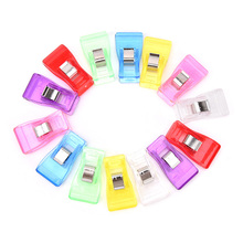 10PCS Colorful Sewing Craft Quilt Binding Plastic Clips Clamps Pack For Patchwork Sewing DIY Crafts Drop Shipping 2024 - buy cheap