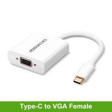 Адаптер USB 3,1 Type C-VGA Female, адаптер USB 3,1 Type C-DVI 24 + 5 Female, Переходник USB 3,1 Type C-HDMI male 2024 - купить недорого