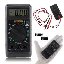 Mini Pocket Digital Multimeter Volt Amp OHM Tester Meter  Automotive Electrical Dmm Transistor Peak Test Voltmeter Ammeter 2024 - buy cheap