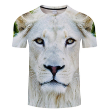 2018 Animal 3D tshirt Men Women T shirt Lion t-shirt Casual Tee Streatwear Top Short Sleeve Camiseta O-neck Asian size s-6xl 2024 - buy cheap