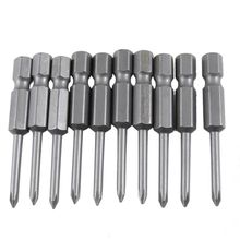 BMBY- 10 Pcs 1/4" Hex 50mm Length 2.5mm Phillips PH0 Magnetic Screwdriver Bits 2024 - buy cheap