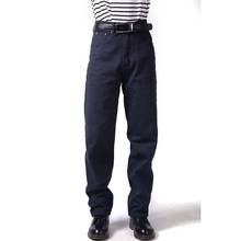 New Fashion Men Jeans Hip Hip Baggy Cotton Denim Pants Skateboard Harem Jeans Loose Straight Trousers Blue Plus Size 30-46 2024 - buy cheap