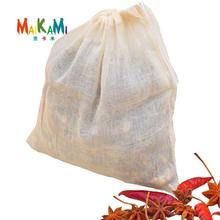 5pcs/Lot- 22*23cm Food Grade Mesh Filter Bag Fruit Juice Nut Milk Coffee Wine Nylon Liquid Filter Bags 2024 - buy cheap