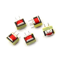 5 pces ei14 trafos 1300:8 ohm transformateur áudio ohms transformador de transformação para diy kit transformador de áudio 2024 - compre barato