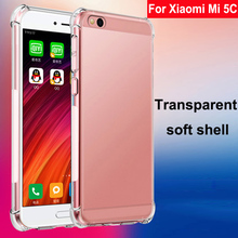 Coque For Xiaomi Mi 5C Case Capa Soft Transparent TPU Airbag drop Cover Phone Cases 5.15'' For Mi 5C 5 C Mi5C back Phone shell 2024 - buy cheap