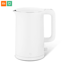 Original xiaomi mijia chaleira de água elétrica 1.5l rápida fervente 304 forro de aço inoxidável 1800 w caldeira de água chaleira anti-escaldante 2024 - compre barato