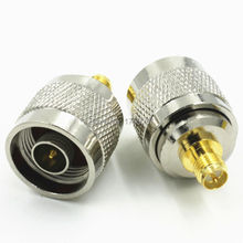 10PCS N Male Plug to RP-SMA Female Plug RF Coaxial Adapter Connector 2024 - buy cheap