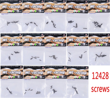 Wltoys 12428 12423 12628 RC Car Spare parts 12428-0100 0101 0102 0105 0107 0108 0109 0110 0111 0112 0113 0115 0117 0125 screw 2024 - buy cheap