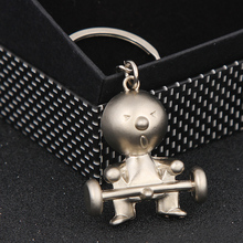 keychain!Casual Fashion novelty funny Mr.P Boy Key Chains Ring Creative car key holder Souvenir for men gift 2024 - buy cheap