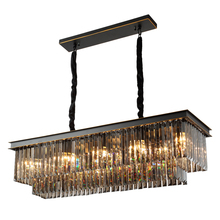 Rectangular Chandelier Modern Restaurant Lights Crystal Chandelier Luxury Dining Room Lamp Bar vintage chandelier Nordic Light 2024 - buy cheap