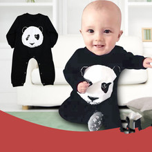 Long Sleeve Baby Romper Panda Baby Jumpsuit New Born Baby Boy Clothes Cute Cartoon Baby Costume Animal Spring Clothes 2024 - buy cheap