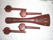 1 Set High Quality Cello Fitting with tail piece and cello pegs Carved Jujube cello parts 2024 - buy cheap