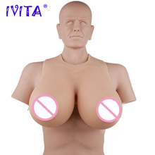 IVITA-formas de pechos de silicona realistas para travestis, pechos falsos artificiales, Realzador de transexuales transgénero Drag-Queen, 8300g 2024 - compra barato