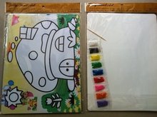 Coloured sand art 50pcs/lot, Color Sand painting set kit for  children toys, promotion gift 2022 - buy cheap