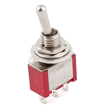 Ac 250v/2a 120v/5a on/on 2 posição spdt mini micro interruptor de alternância vermelho 2024 - compre barato