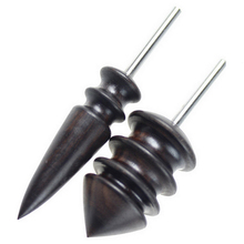 Leather Tool Edge Electric Polishing Slicker Flat/Pointed Head Sandalwood Leathers Craft DIY Tools Tip Burnisher  WXV Sale 2024 - buy cheap