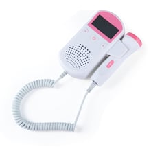 Monitor de bebé Doppler Fetal, Detector de ultrasonido Fetal Doppler para el hogar, portátil, Sónar, para embarazadas, 2,5 MHz, sin radiación 2024 - compra barato