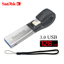 SanDisk SDIX30N USB Flash pen drive iXPand OTG Lightning 3.0 pendrive U Disk USB Stick 32GB 64GB 128GB USB for iPhone/iPad/PC 2024 - buy cheap