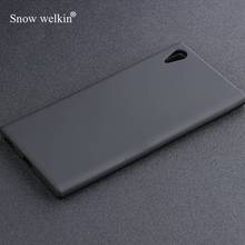 Снежный гелевый ТПУ тонкий мягкий Противоскользящий силиконовый чехол для Sony Xperia XA1 Plus 5,5 дюймов резиновая сумка Coque Fundas 2024 - купить недорого