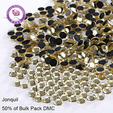 High Quality SS6-SS30 Jonquil DMC Hotfix Rhinestones For Clothing Accessories Iron On Flatback Stones 2024 - buy cheap