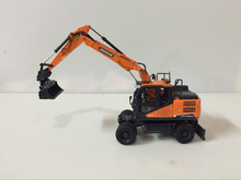 Doosan DX160W Wheeled Excavator 1/50 Scale DieCast Model UH8134 2024 - buy cheap