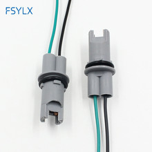 FSYLX 100pcs t10 socket Holder Base Adapter T10 T15 W5W 194 168 led bulb adaptor Cable 30cm wiring Harness Plug Connector 2024 - buy cheap