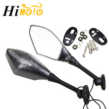 Motorcycle Integrated LED Turn Signal Rear View Mirrors For Honda CBR600RR 2003-2014 CBR1000RR 2004 2005 2006 2007 CBR 1000 RR 2024 - buy cheap