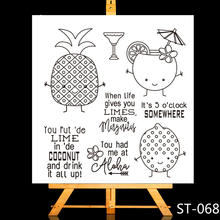 Lovely fruit  Transparent and Clear Stamp DIY Scrapbooking Album Card Making DIY Decoration Making 2024 - buy cheap