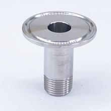 1/2" NPT Male x 1.5" Tri Clamp SUS 304 Stainless Steel Sanitary Fitting Coupling For Home Brew Beer 2024 - buy cheap