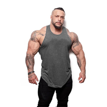 New summer Bodybuilding cotton Tank Tops gyms Fitness vest male Sleeveless Sling shirt undershirt mens sporting Brand clothing 2024 - buy cheap