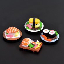 20pcs Cartoon Sushi Food For Garden Moss Terrarium Home Desktop Decor/Crafts/Bonsai/Doll House/Miniatures 2024 - купить недорого