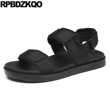 Strap Sneakers Sport Open Toe Shoes Designer Platform Beach Casual Black Men Flat High Quality Mens Sandals 2021 Summer Outdoor 2024 - buy cheap