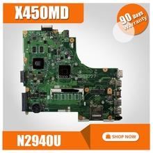 X450MD Motherboard N2940U REV2.0 For Asus X450MD X450M X452M Laptop motherboard X450MD Mainboard X450MD Motherboard test 100% OK 2024 - buy cheap