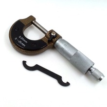 Outside Micrometer 0-25mm/0.01mm Gauge Vernier Caliper Measuring Tools 2024 - buy cheap