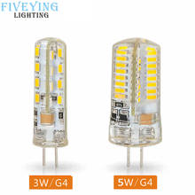 Мини Светодиодная лампа 12 В постоянного тока SMD 2835 3014 LED G4 G9 AC220V Светодиодная лампа 3 Вт 4 Вт 5 Вт 7 Вт Светодиодная лампа белый/теплый белый свет заменяемая галогенная лампа 2024 - купить недорого