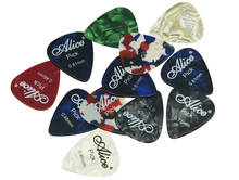 12pcs Alice Guitar Pick Picks Celluloid Plectrum Plectrums Assorted Colors Thickness 0.46/0.71/0.81 2024 - buy cheap