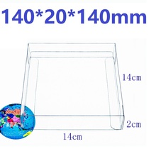 14*W*14cm Transparent Favor Clear Boxes for Flower /Food/Toys Event Supplies  Event Chocolate Dessert Plastic PVC Packing Boxes 2024 - buy cheap