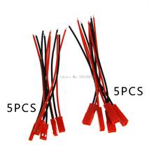 5 Sets 100mm Male Female JST Plug 2-pin Connector Cable Wire For RC Lipo Battery -B116 2024 - buy cheap