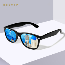 Óculos de sol polarizado para homens e mulheres, óculos de sol de plástico para dirigir, 2019 2024 - compre barato