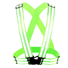 SPARDWEAR-chaleco reflectante ajustable, cinturón de seguridad con tiras reflectantes dobles, para correr de noche al aire libre, envío gratuito 2024 - compra barato