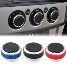 3pcs/Set 4 Colors Car AC Knob Aluminum alloy Air Conditioning Heat Control Switch Accessories Suitable For Ford For Focus 2024 - buy cheap