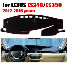 Capa de painel automotivo para lexus, acessório de cobertura para painel de carro novo es240 es350 2012-2016 2024 - compre barato