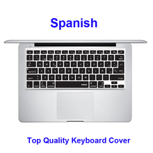 XSKN Spanish Silicone Keyboard Cover for Macbook, for Apple Aluminum Unibody Bluetooth Wireless Keyboard Spanish Keyboard Cover 2024 - buy cheap