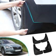 1set Car Front Rear Mud Flaps Mudguards Mudflaps For Skoda Fabia 3 NJ NJ3 2015 2016 2017 Fender Flares Splash Guards 2024 - buy cheap